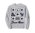 Soccer Nana Bow Soccer Mom Mommy Sweatshirt - Unique Graphic Unisex - T-Shirt, Sweatshirt, Hoodie