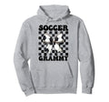 Soccer Grammy Soccer Grandma Coquette Hoodie - Custom Art Print Men Women - T-Shirt, Sweatshirt, Hoodie