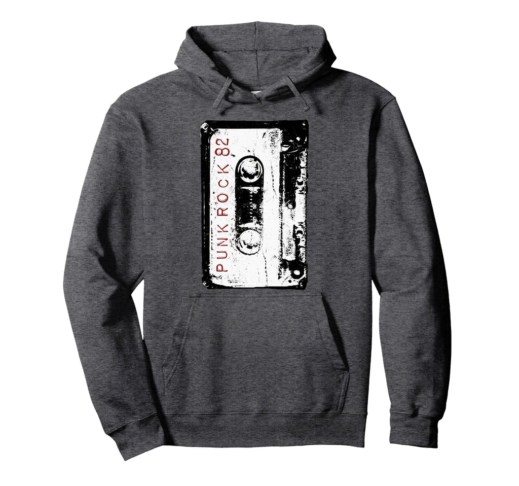 Punk Rock 80S Concert Mixtape Hoodie - Fun Novelty Design for Adults - T-Shirt, Sweatshirt, Hoodie