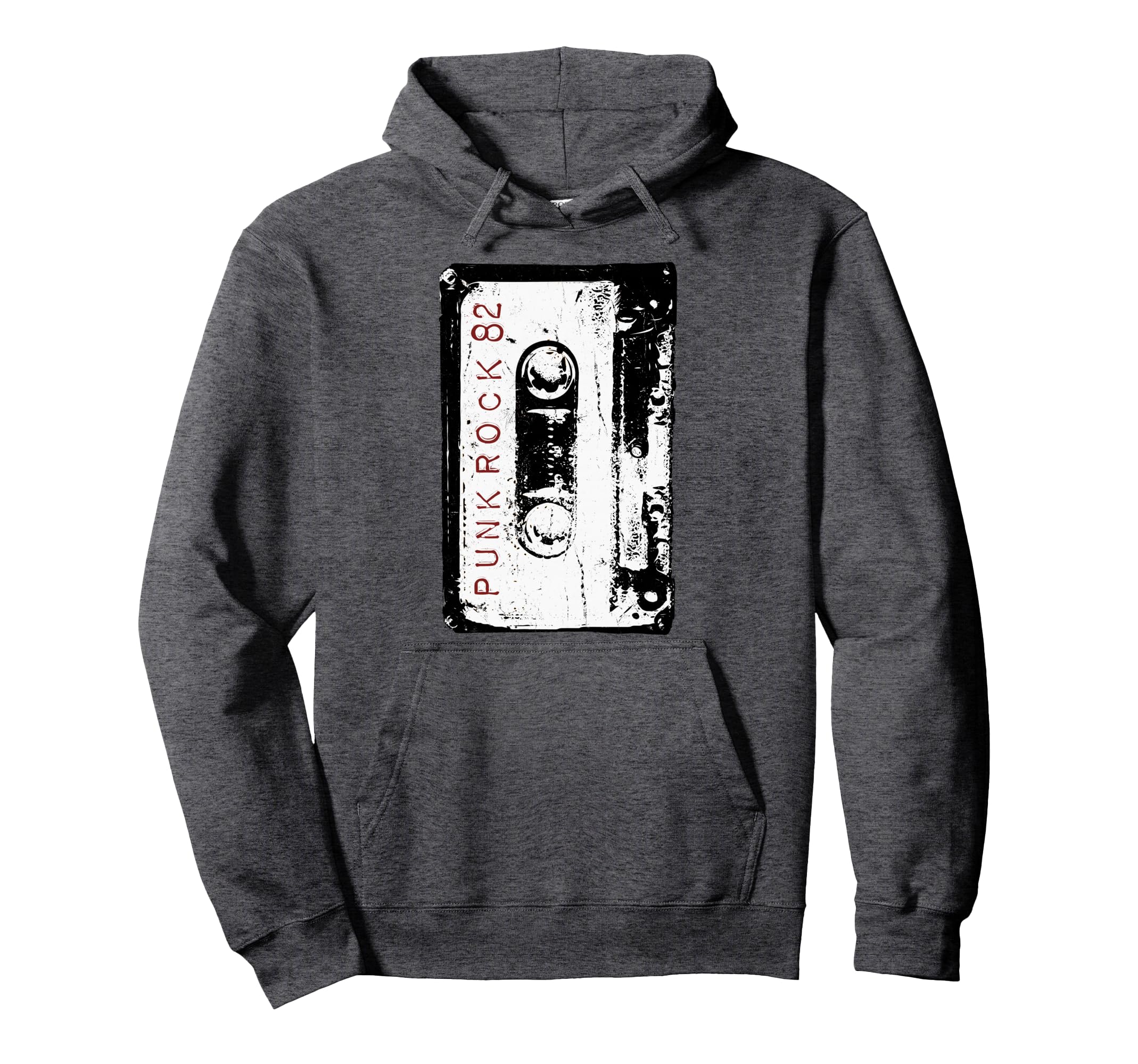 Punk Rock 80S Concert Mixtape Hoodie - Fun Novelty Design for Adults - T-Shirt, Sweatshirt, Hoodie