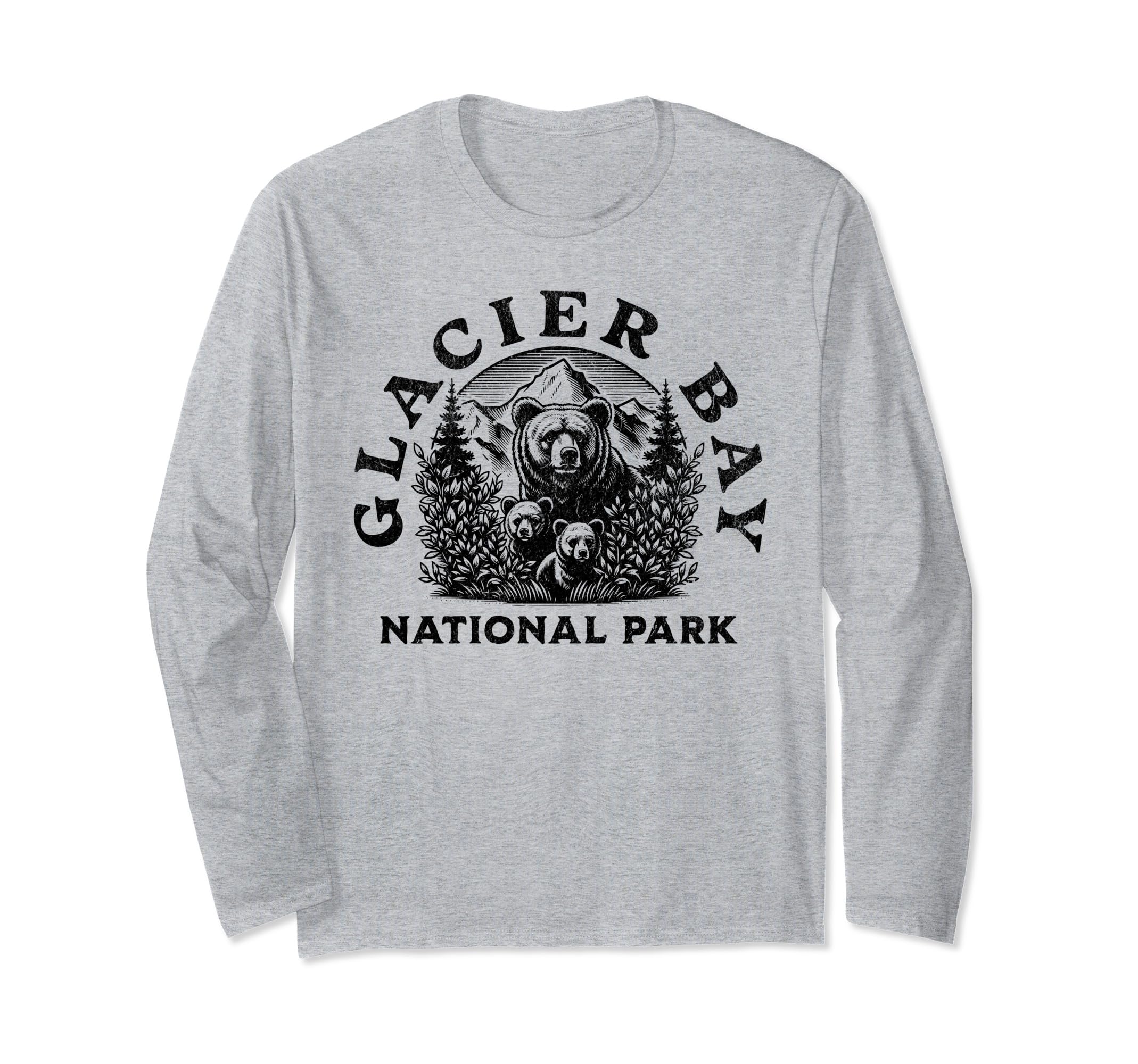Glacier Bay National Park Alaska Usa Sweatshirt - Unique Graphic Men Women - T-Shirt, Sweatshirt, Hoodie
