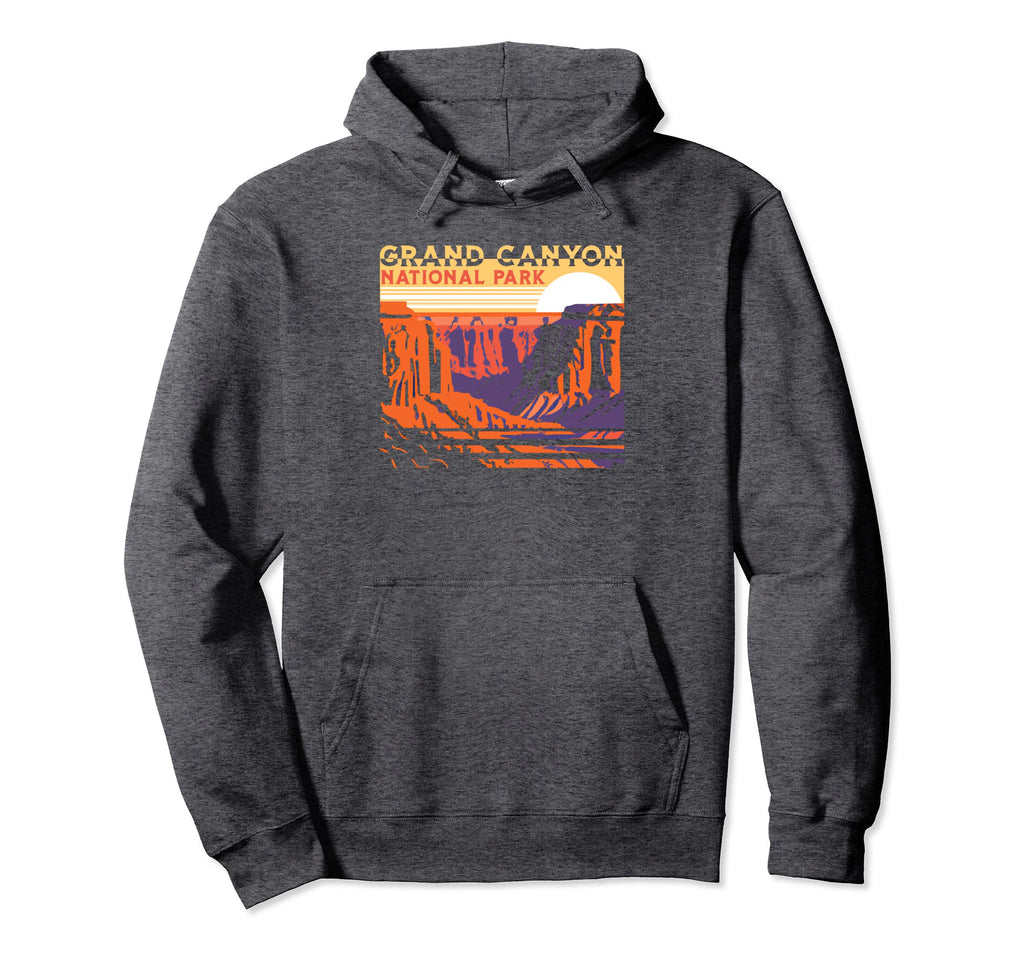 Grand Canyon National Park Wpa Hoodie - Fun Novelty Design Unisex - T-Shirt, Sweatshirt, Hoodie