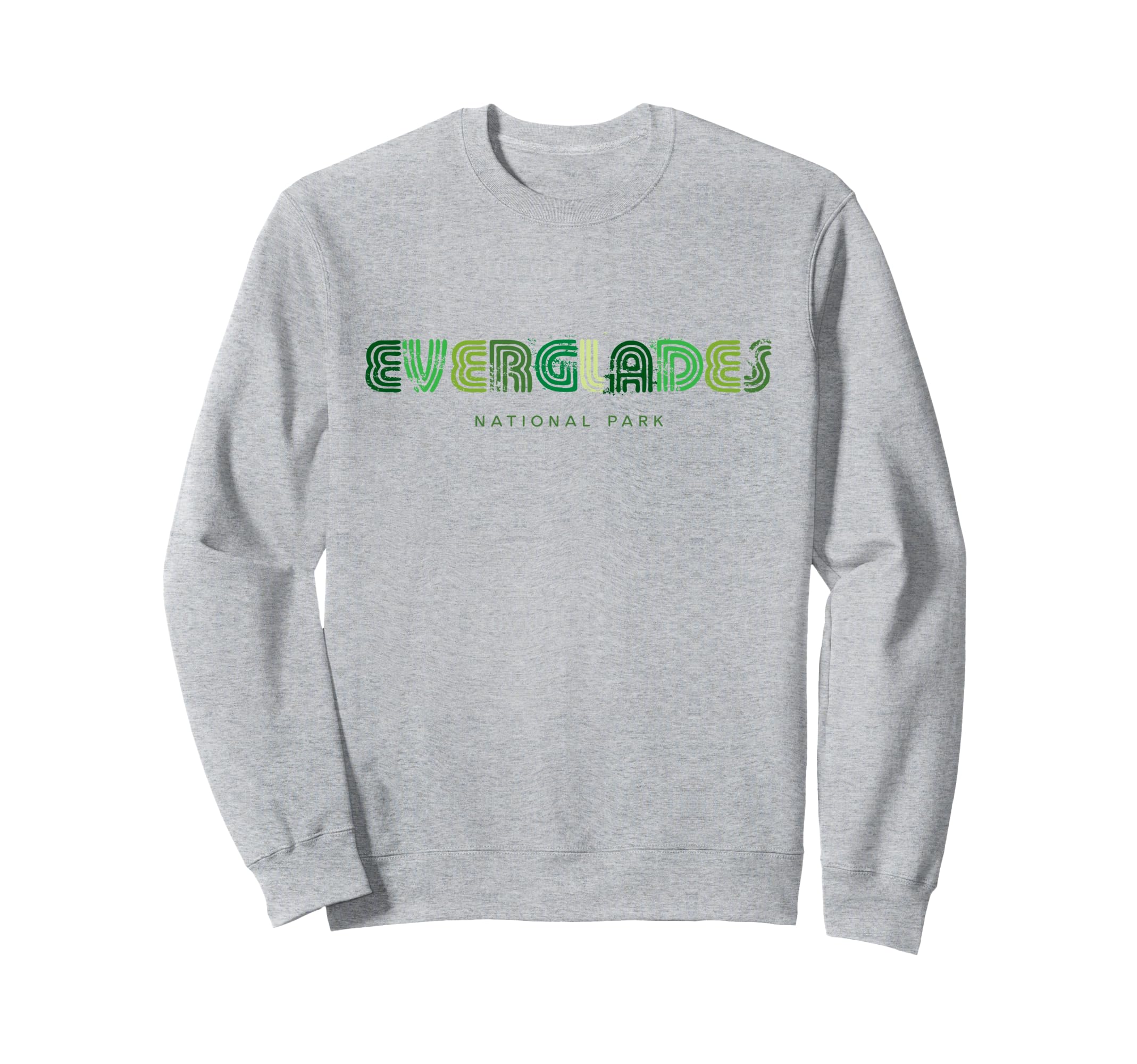 Everglades National Park 70S 80S Sweatshirt - Novelty Apparel for Adults - T-Shirt, Sweatshirt, Hoodie
