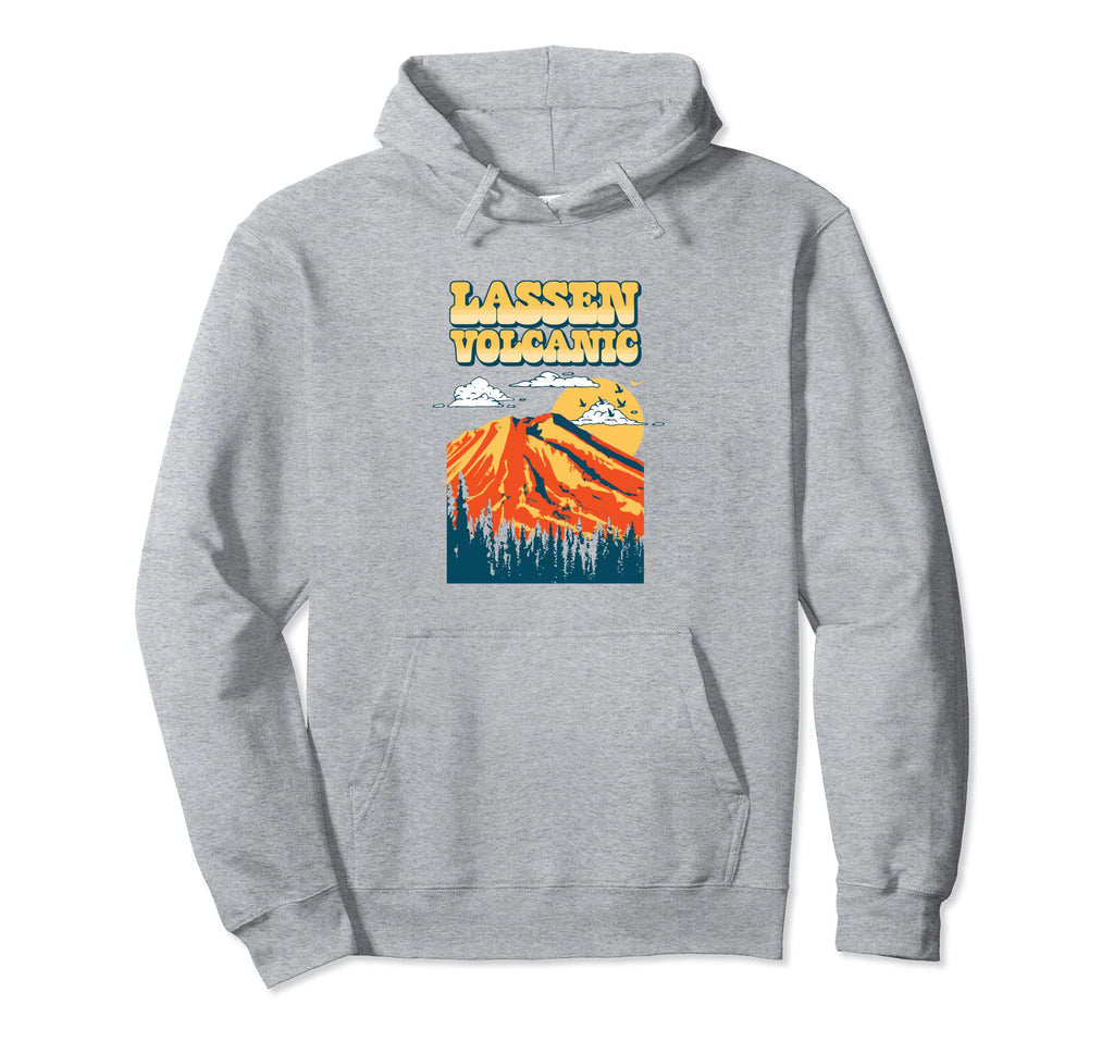 Lassen Volcanic National Park Wpa Hoodie - Aesthetic Graphic Unisex - T-Shirt, Sweatshirt, Hoodie