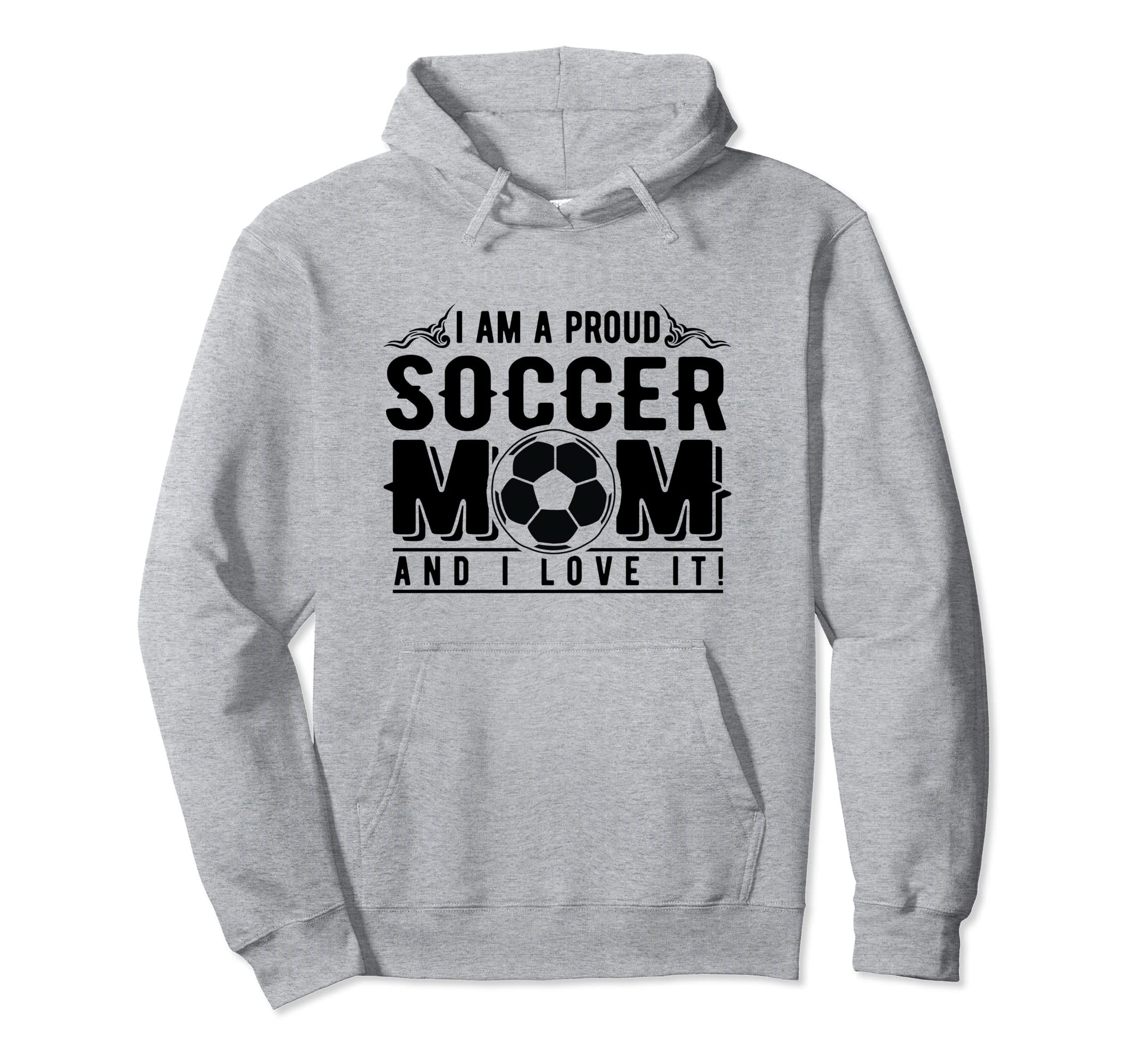 Soccer Mom Mother S Day Mama Funny Soccer Hoodie - Minimalist Print Unisex - T-Shirt, Sweatshirt, Hoodie