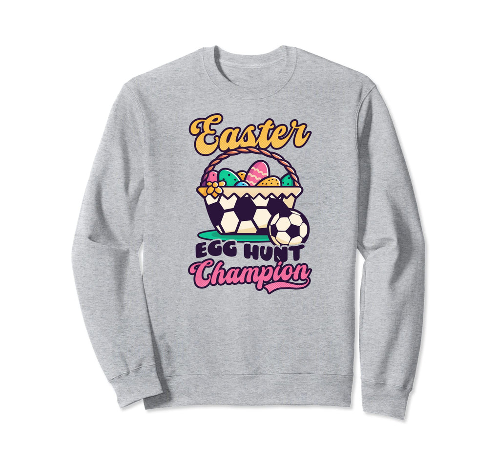 Easter Egg Hunt Champion Soccer Sweatshirt - Custom Art Print for Adults - T-Shirt, Sweatshirt, Hoodie