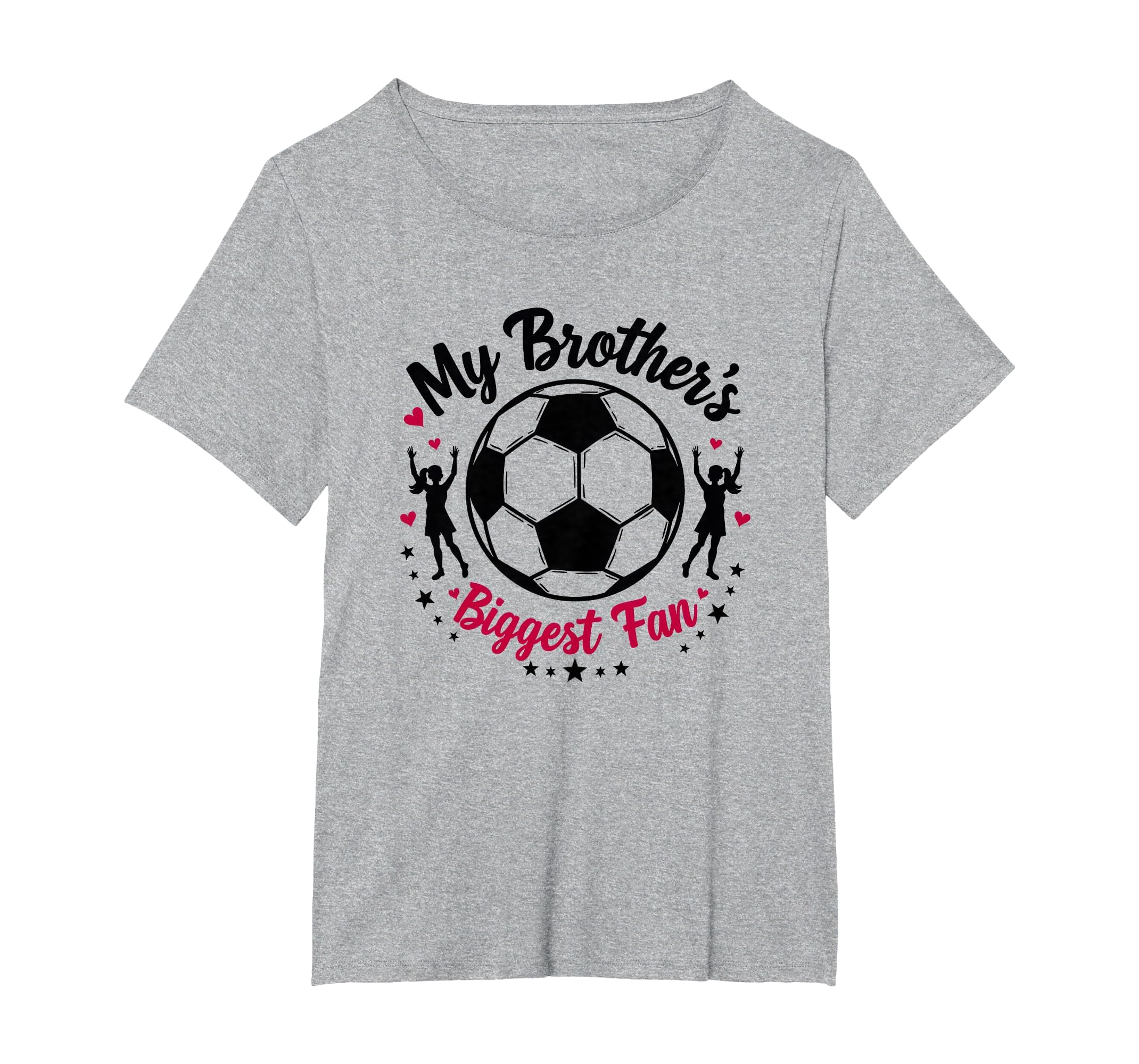 Soccer Sister My Brothers Biggest Fan T-Shirt - Minimalist Print Unisex - T-Shirt, Sweatshirt, Hoodie