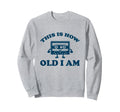This Is How Old I Am Music Cassette Sweatshirt - Minimalist Print Unisex - T-Shirt, Sweatshirt, Hoodie