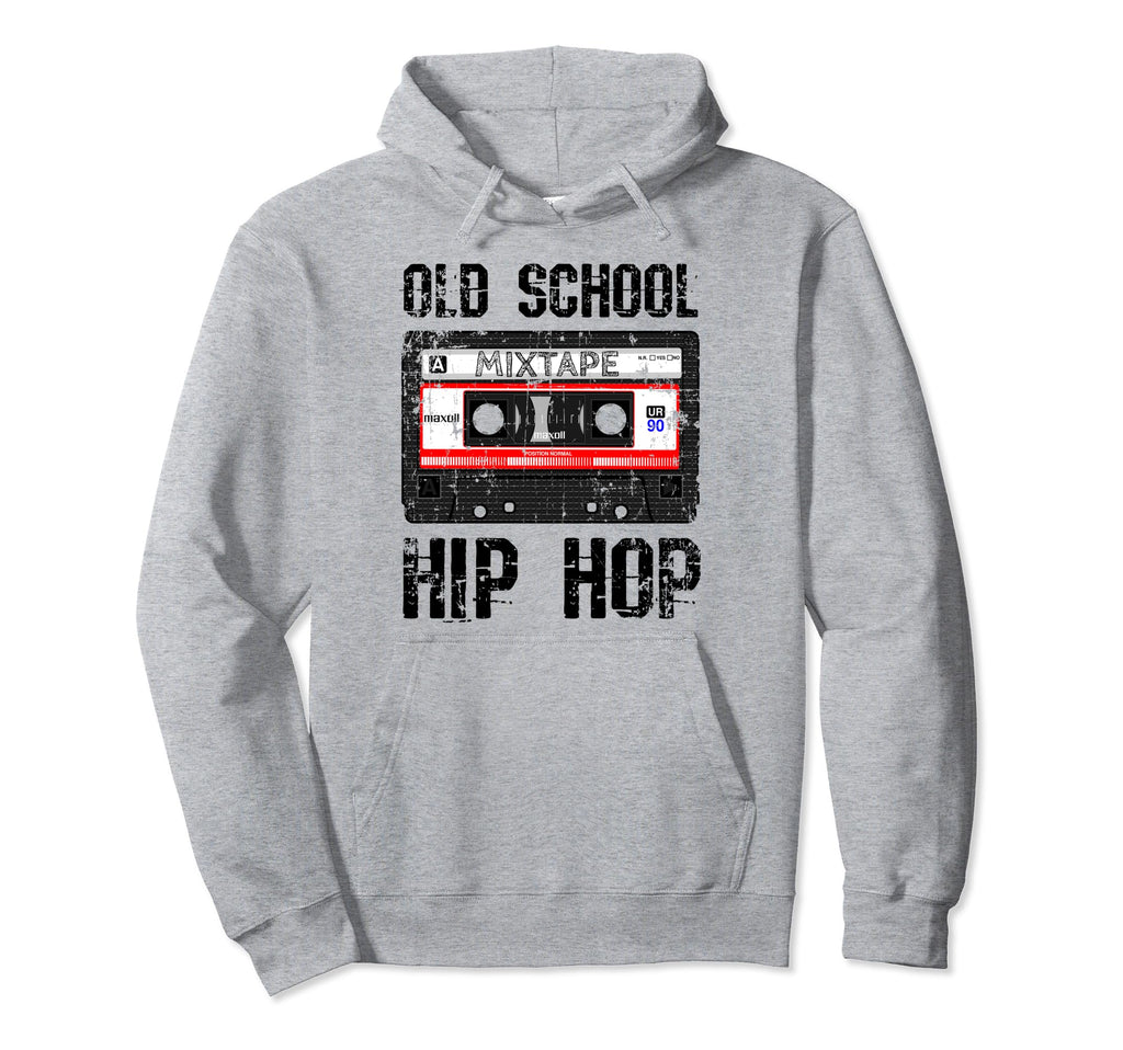 Old School Hip Hop Mixtape Cassette Hoodie - Custom Art Print for Adults - T-Shirt, Sweatshirt, Hoodie