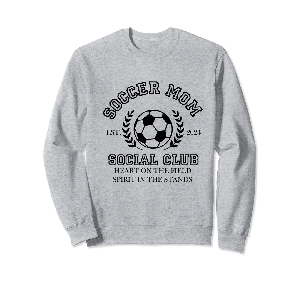 Soccer Mom Social Club T-Shirt - Graphic Print Men Women - T-Shirt, Sweatshirt, Hoodie
