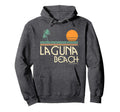 Laguna Beach California Surf Hoodie - Casual Everyday Wear Men Women - T-Shirt, Sweatshirt, Hoodie