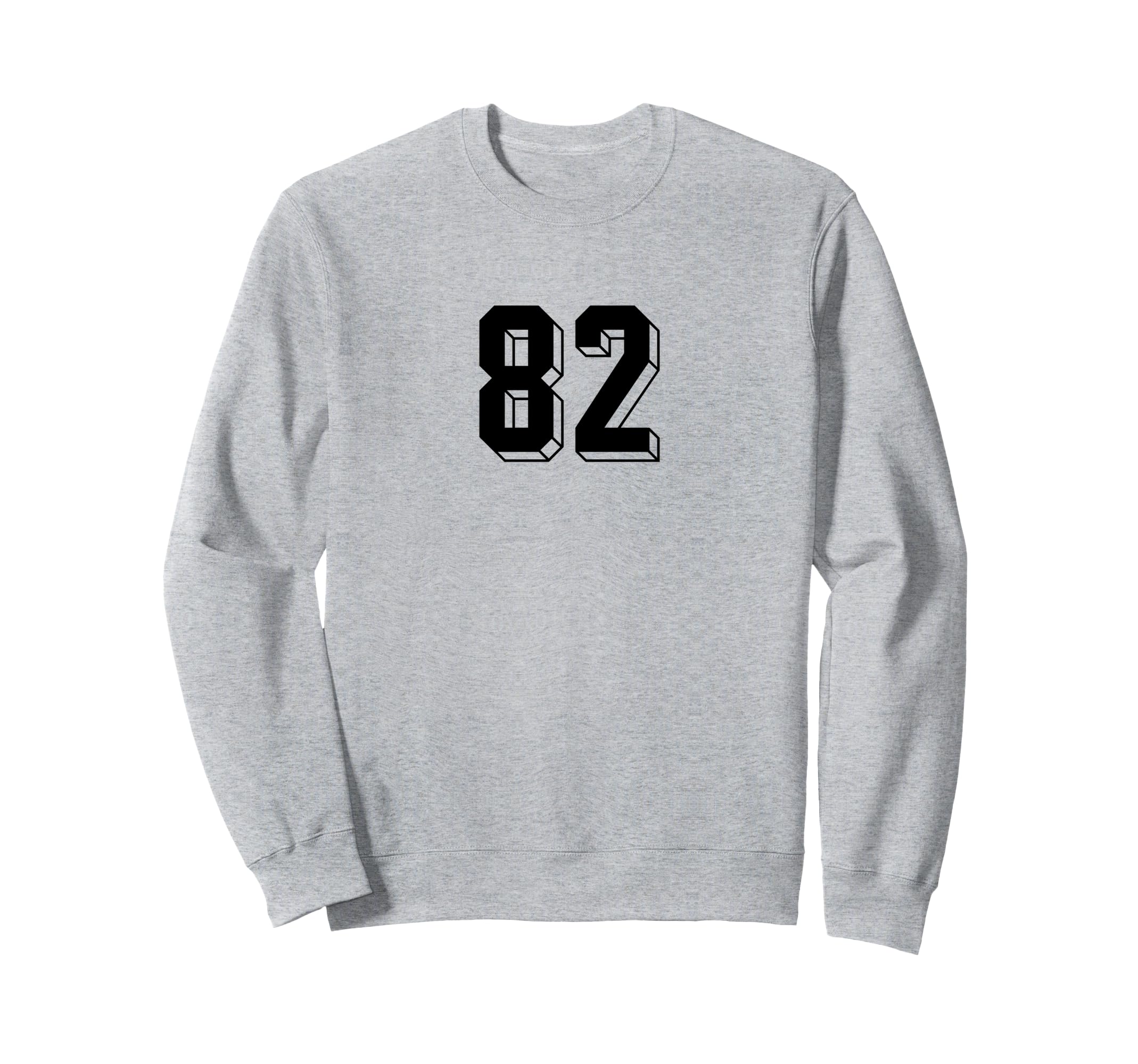 Number 82 80S 90S Soccer Team Jersey Sweatshirt - Graphic Print Unisex - T-Shirt, Sweatshirt, Hoodie