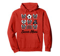 Soccer Mimi Bow Soccer Mom Mommy Mothers Hoodie - Unique Graphic Men Women - T-Shirt, Sweatshirt, Hoodie