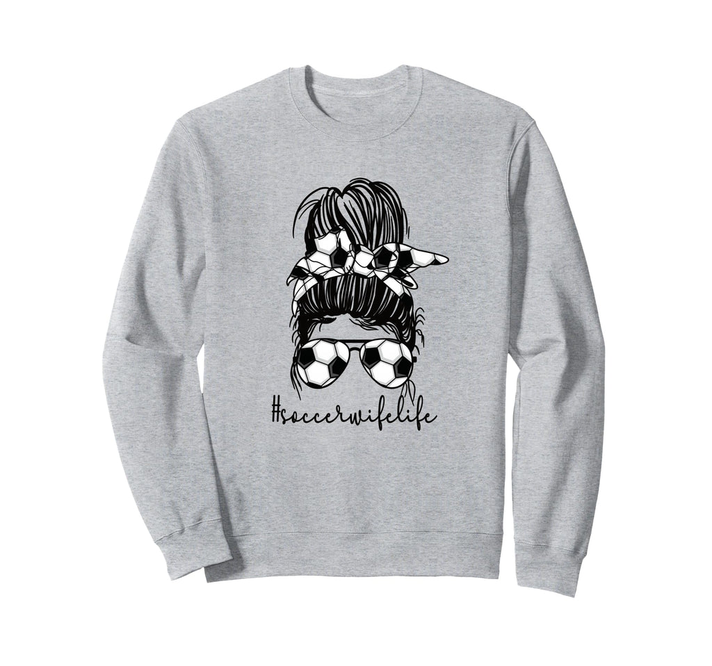 Soccer Wife Life Best Soccer Sweatshirt - Minimalist Print Men Women - T-Shirt, Sweatshirt, Hoodie