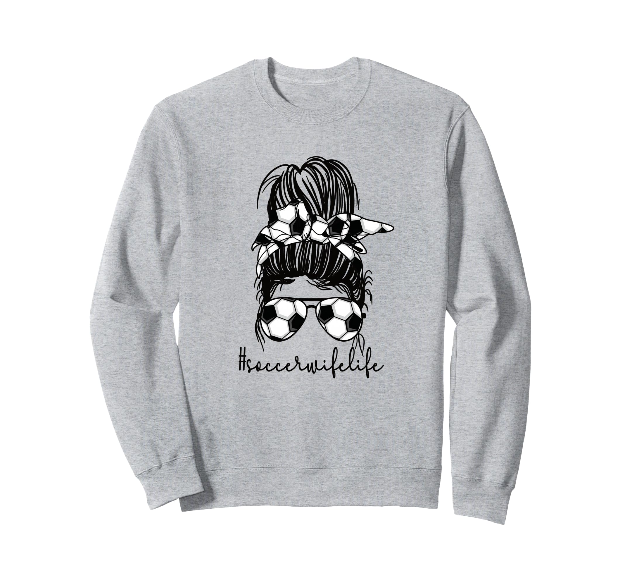 Soccer Wife Life Best Soccer Sweatshirt - Minimalist Print Men Women - T-Shirt, Sweatshirt, Hoodie