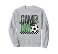 Game Day Soccer Season Black Sweatshirt - Casual Everyday Wear for Adults - T-Shirt, Sweatshirt, Hoodie