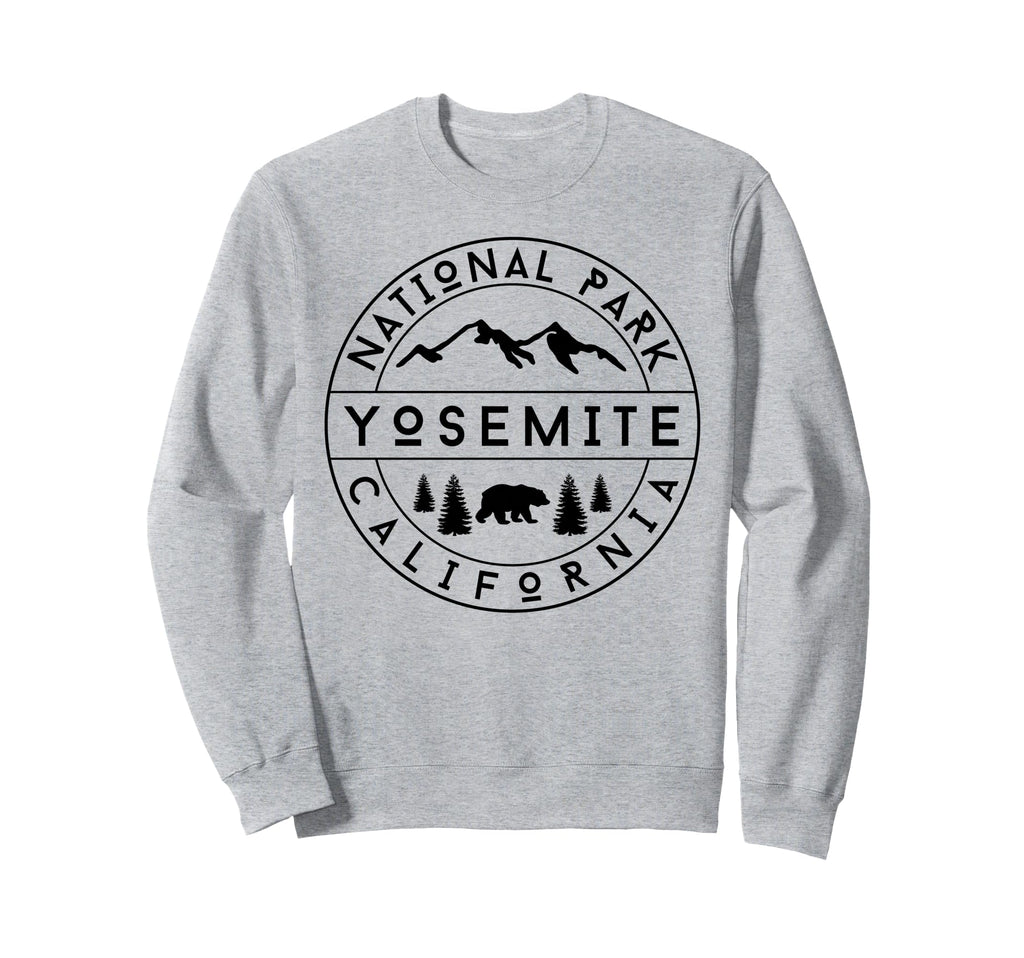 Yosemite National Park California Usa Hoodie - Minimalist Print Unisex - T-Shirt, Sweatshirt, Hoodie