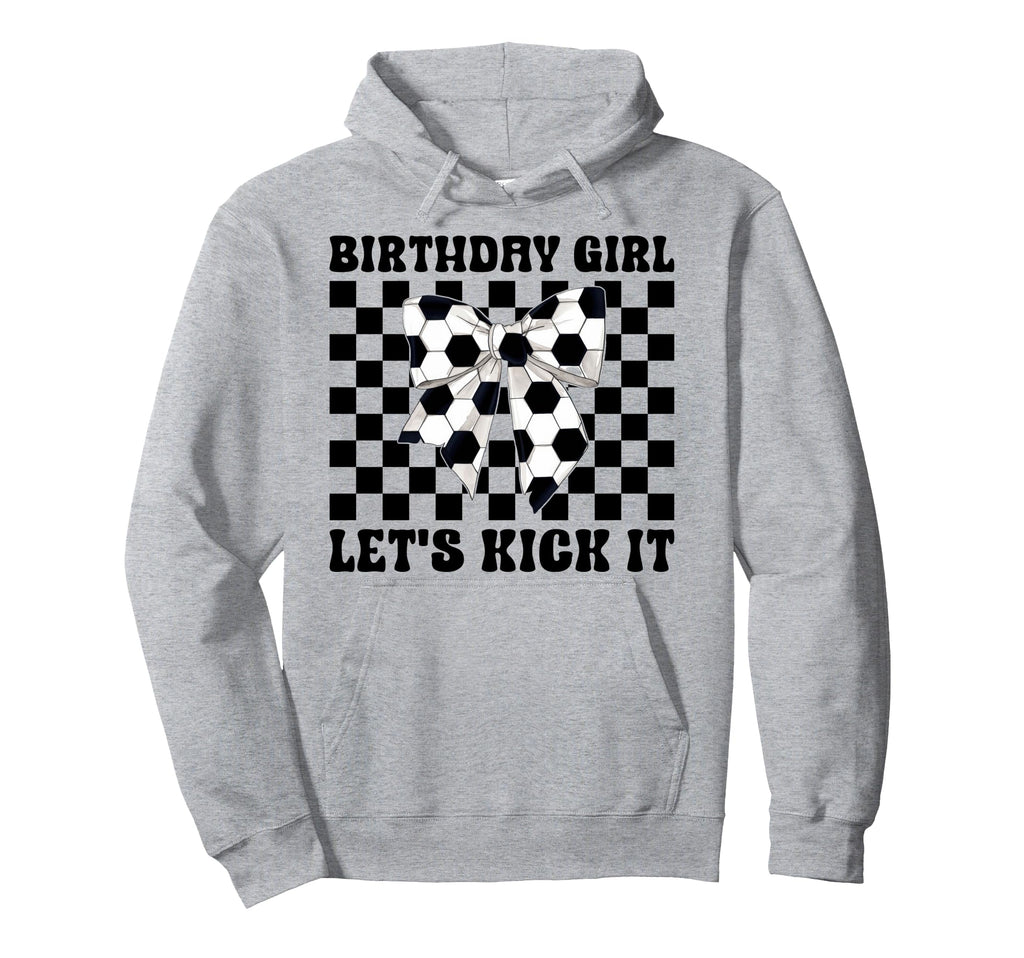 Soccer Soccer Mom Coquette Birthday Hoodie - Aesthetic Graphic for Adults - T-Shirt, Sweatshirt, Hoodie