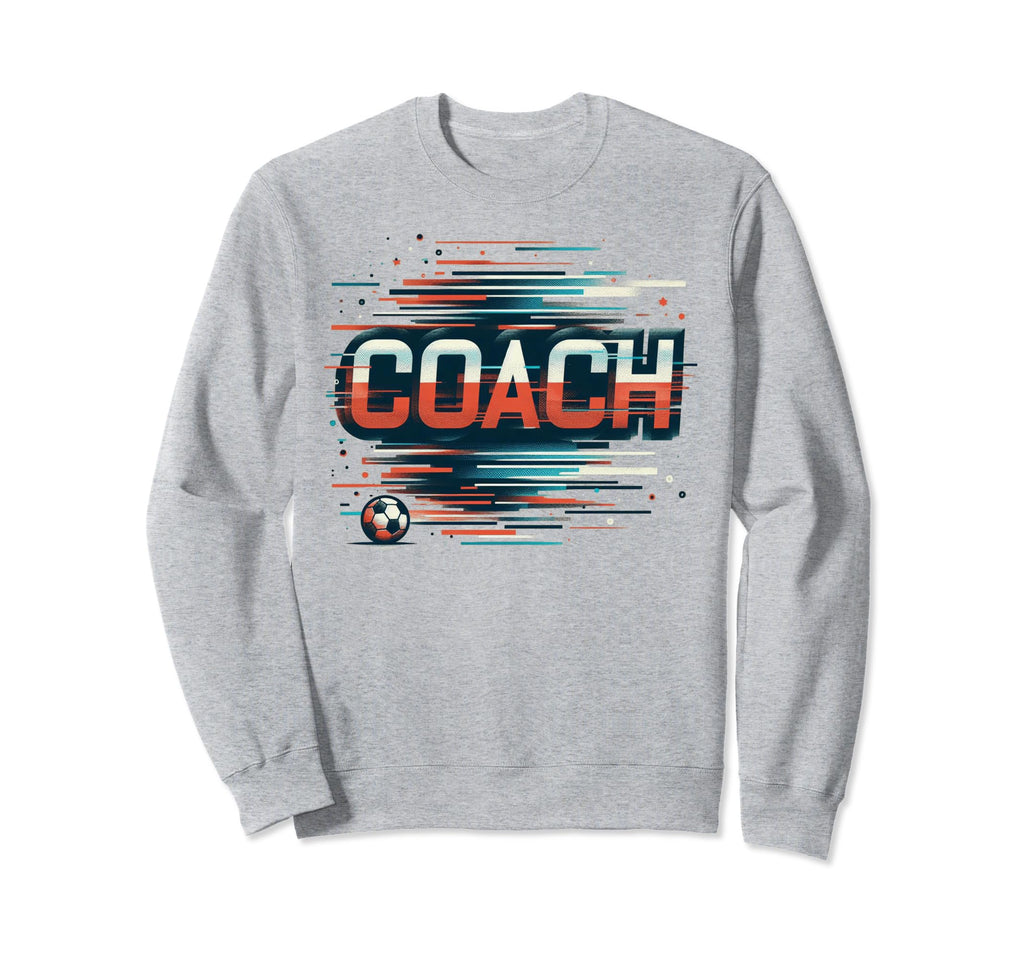 Soccer Coach Training Coaching Sweatshirt - Minimalist Print for Adults - T-Shirt, Sweatshirt, Hoodie
