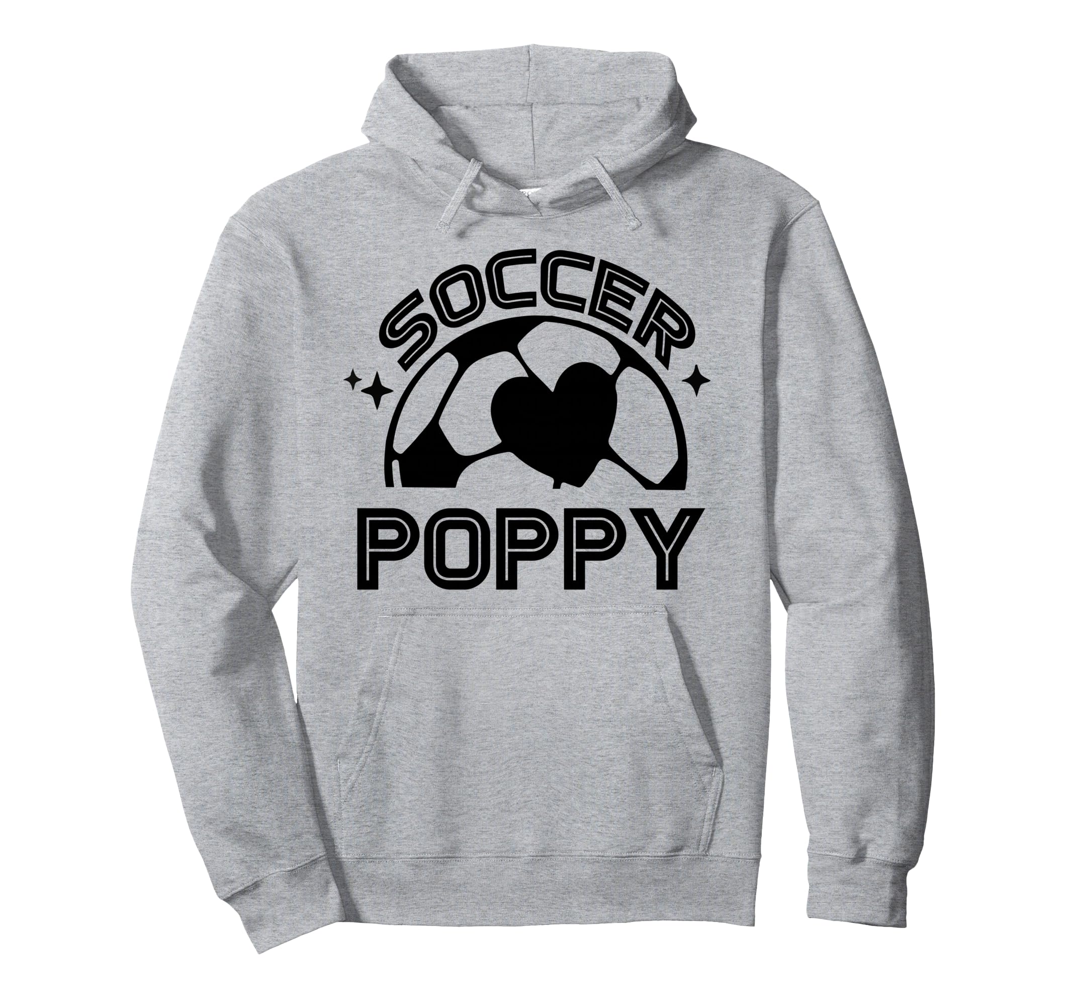 Soccer Poppy Funny Ball Poppy Hoodie - Minimalist Print Men Women - T-Shirt, Sweatshirt, Hoodie