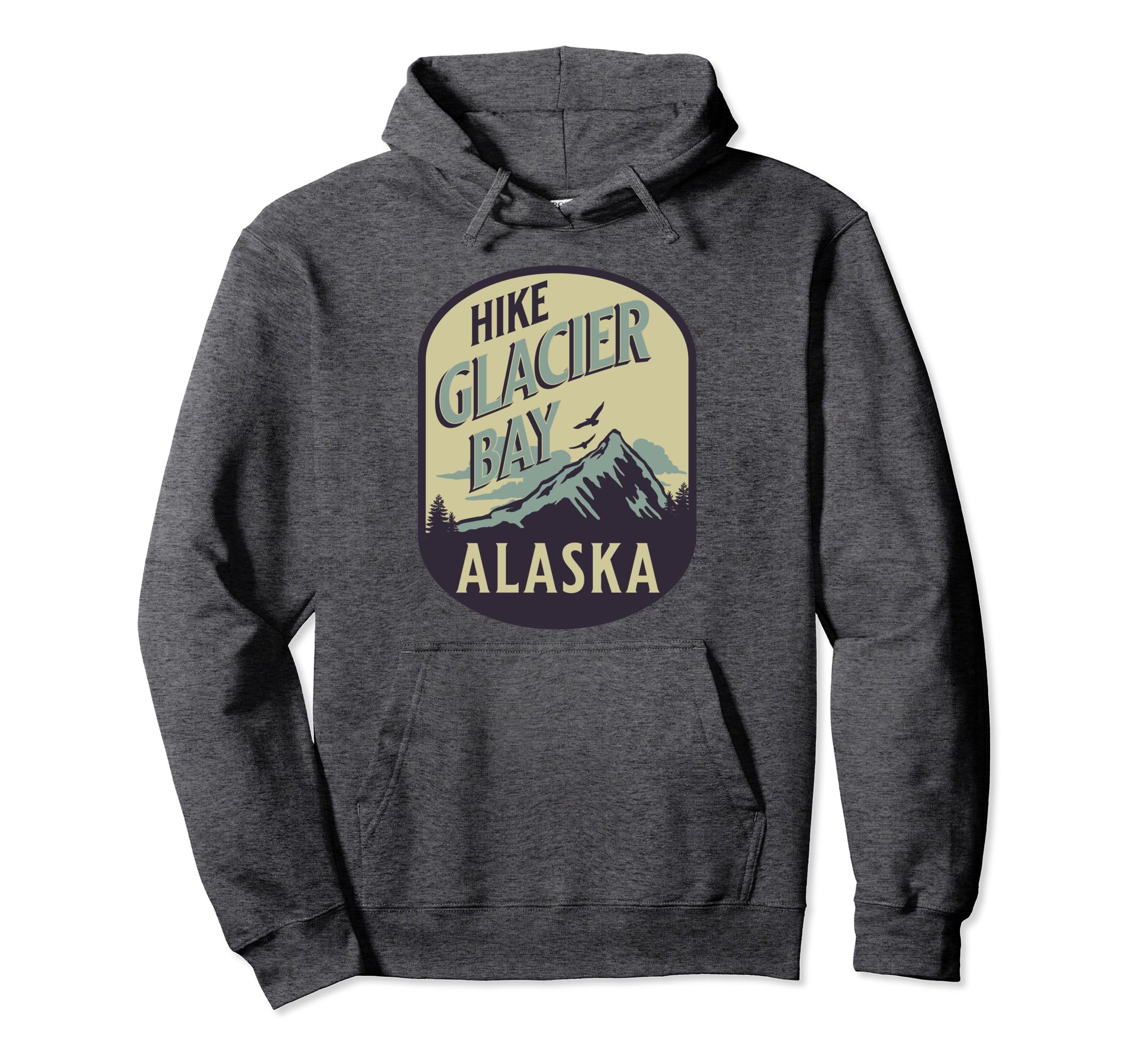 Glacier Bay Alaska Nature Hike Hoodie - Casual Everyday Wear Unisex - T-Shirt, Sweatshirt, Hoodie