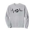 Soccer Heartbeat Funny Soccer Sweatshirt - Streetwear Style Men Women - T-Shirt, Sweatshirt, Hoodie