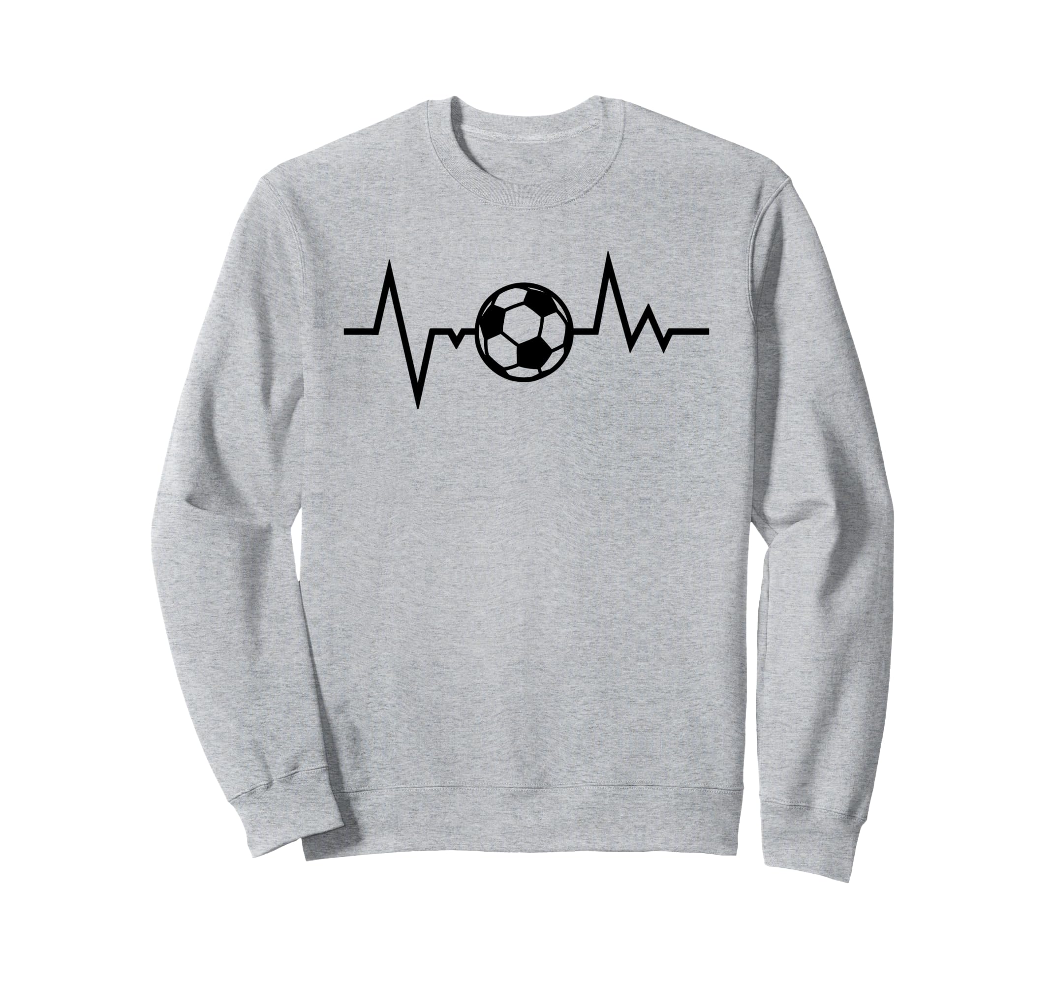 Soccer Heartbeat Funny Soccer Sweatshirt - Streetwear Style Men Women - T-Shirt, Sweatshirt, Hoodie