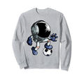 Astronaut Soccer Player Goalie Sweatshirt - Casual Everyday Wear Unisex - T-Shirt, Sweatshirt, Hoodie
