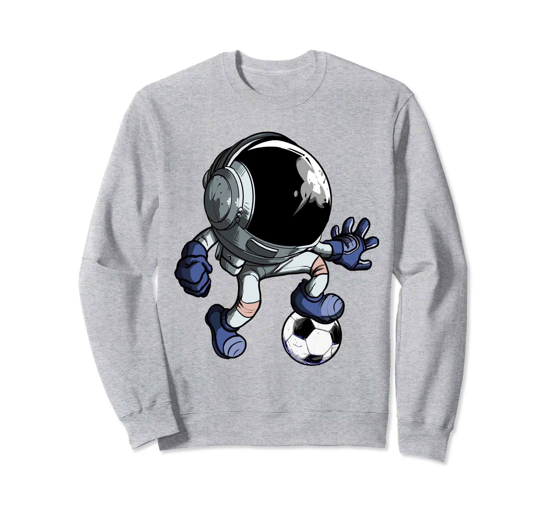 Astronaut Soccer Player Goalie Sweatshirt - Casual Everyday Wear Unisex - T-Shirt, Sweatshirt, Hoodie