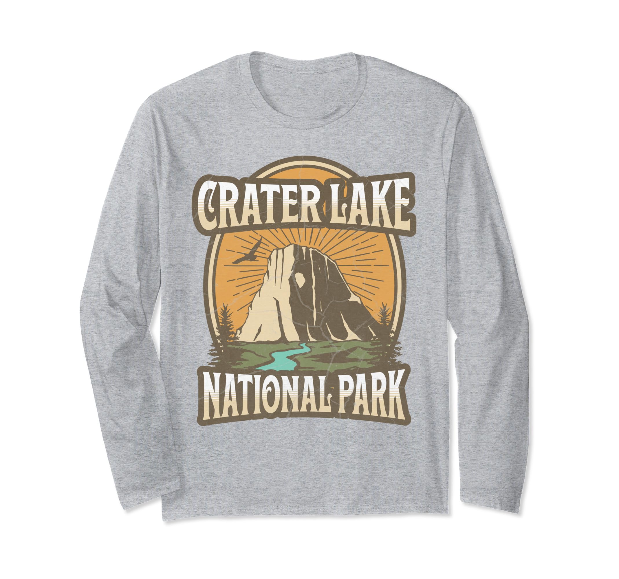 Crater Lake National Park Oregon Usa Hoodie - Minimalist Print Unisex - T-Shirt, Sweatshirt, Hoodie
