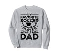 Soccer Dad Sweatshirt - Minimalist Print Unisex - T-Shirt, Sweatshirt, Hoodie
