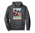 Glacier National Park Grizzly Bear Hoodie - Streetwear Style for Adults - T-Shirt, Sweatshirt, Hoodie