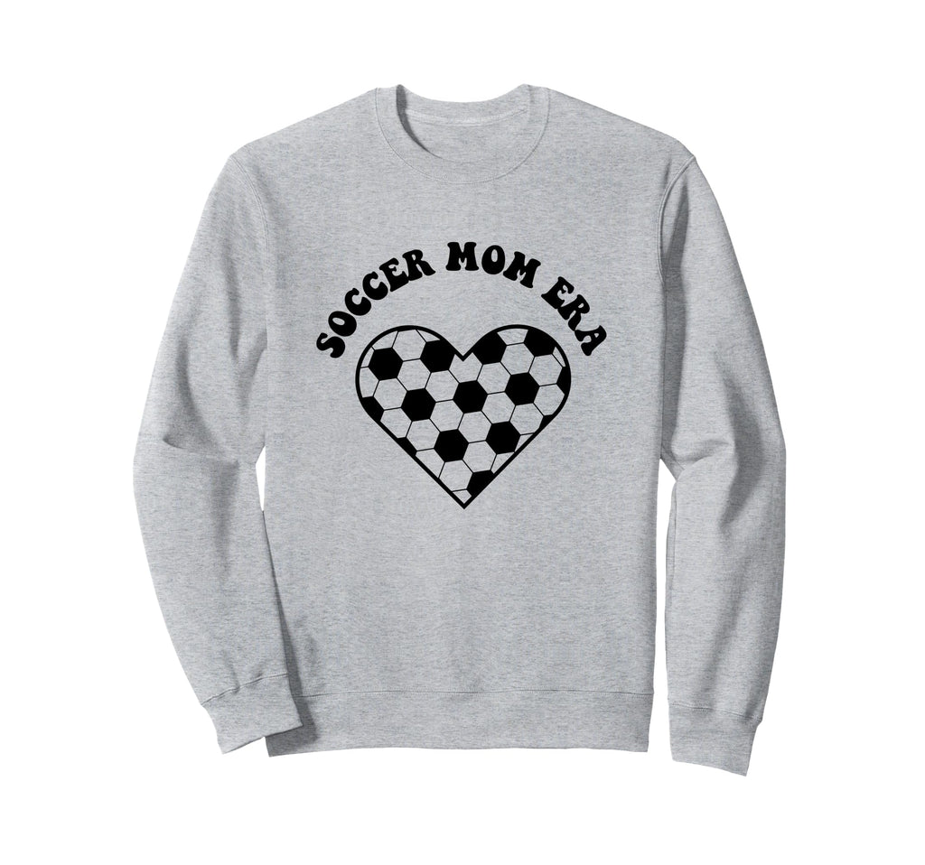 My Soccer Mom Era Groovy Soccer Mama Sweatshirt - Graphic Print for Adults - T-Shirt, Sweatshirt, Hoodie