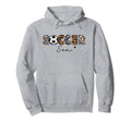 Soccer Son Leopard Son Soccer Hoodie - Casual Everyday Wear for Adults - T-Shirt, Sweatshirt, Hoodie