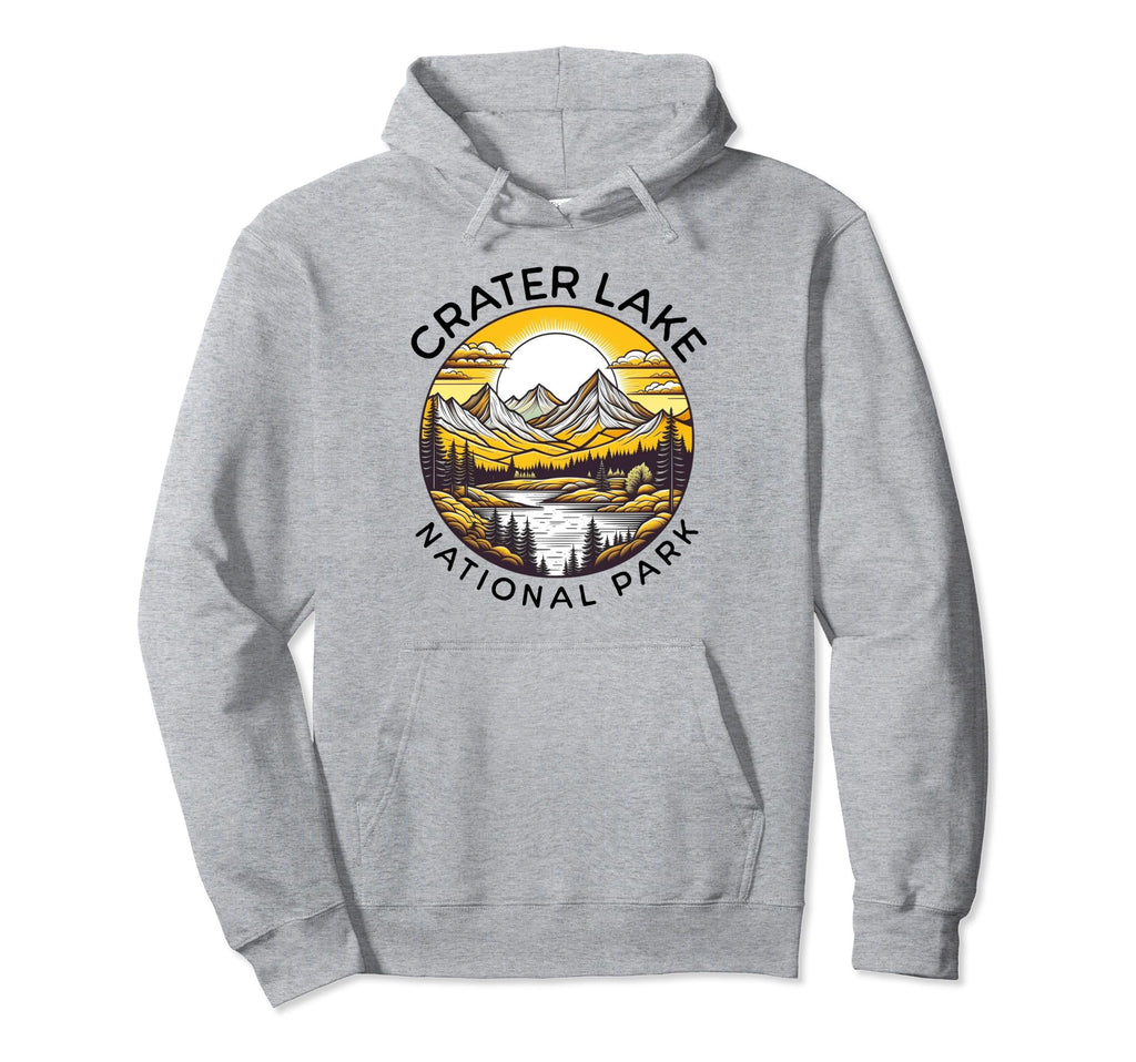 Crater Lake National Park Oregon Usa Hoodie - Aesthetic Graphic for Adults - T-Shirt, Sweatshirt, Hoodie