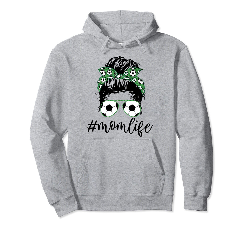 Mom Life Soccer Lover Mothers Day Hoodie - Custom Art Print Men Women - T-Shirt, Sweatshirt, Hoodie