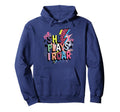 She Plays I Roar Soccer Power Pop Hoodie - Custom Art Print Unisex - T-Shirt, Sweatshirt, Hoodie