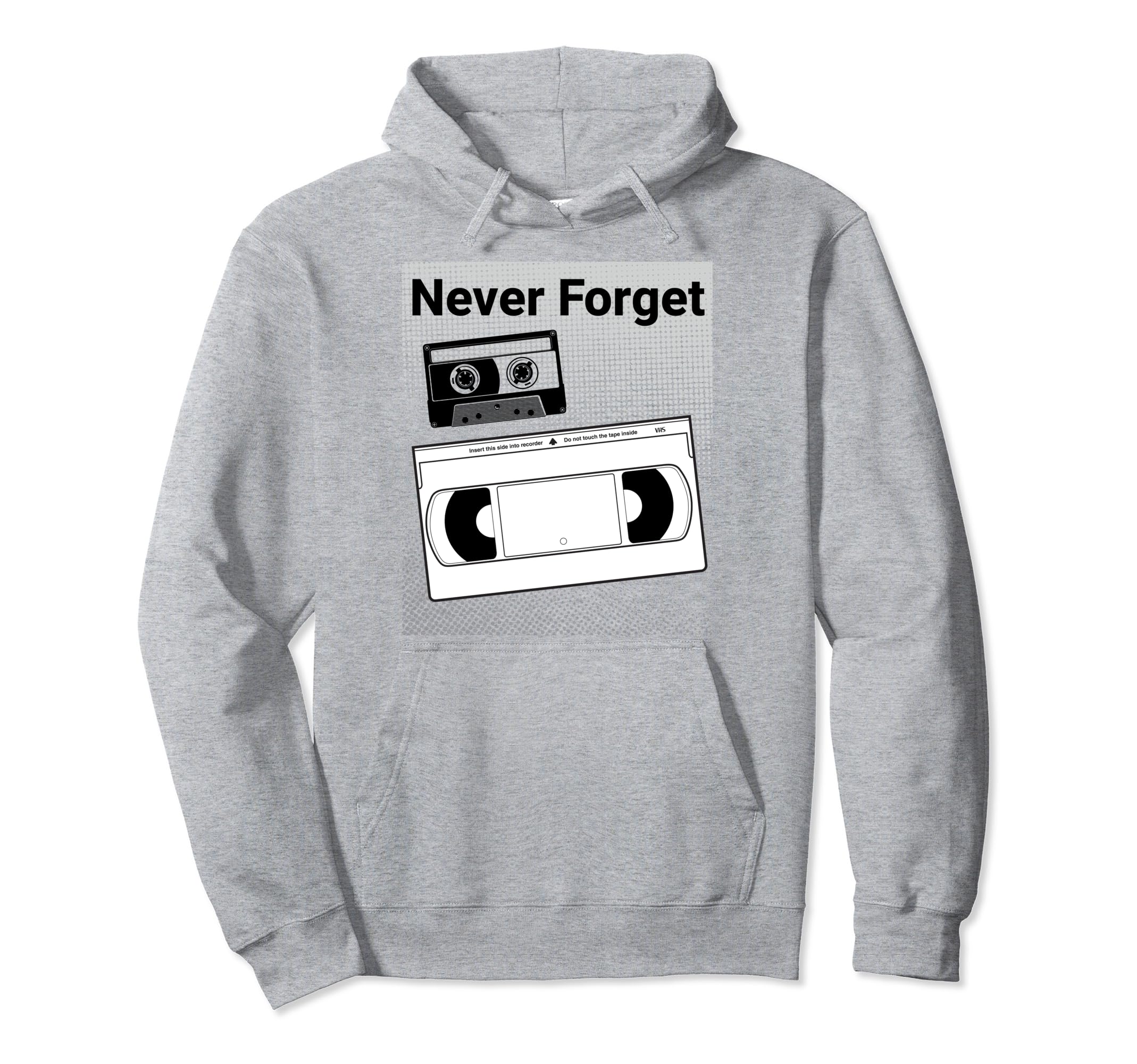 90S 80S Audio And Video Cassette Tape Hoodie - Novelty Apparel Unisex - T-Shirt, Sweatshirt, Hoodie