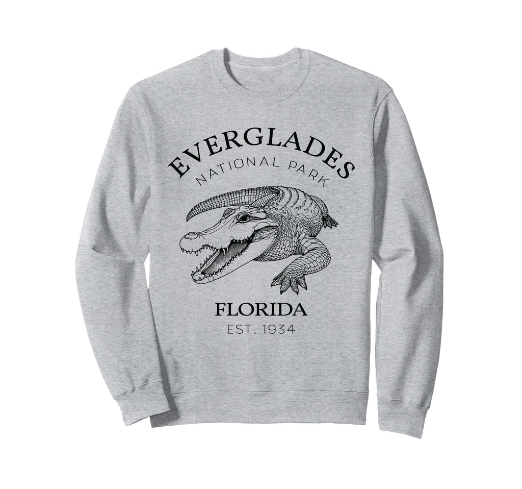 Everglades National Park Alligators Sweatshirt - Graphic Print Unisex - T-Shirt, Sweatshirt, Hoodie