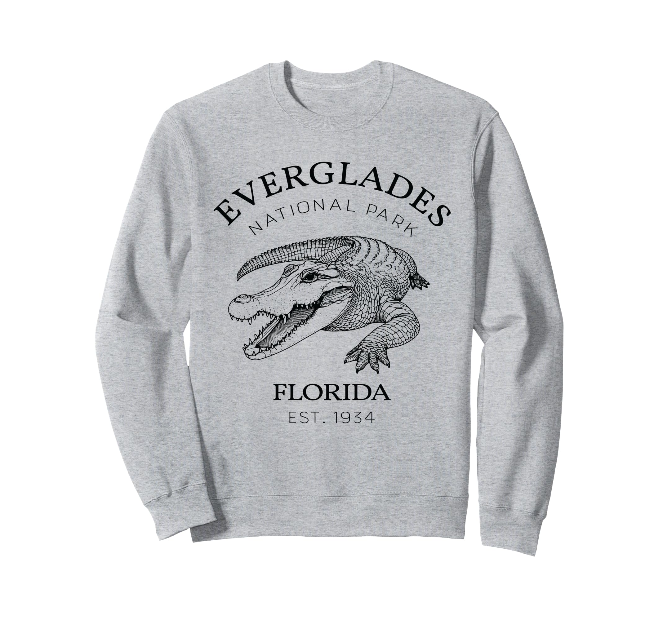 Everglades National Park Alligators Sweatshirt - Graphic Print Unisex - T-Shirt, Sweatshirt, Hoodie
