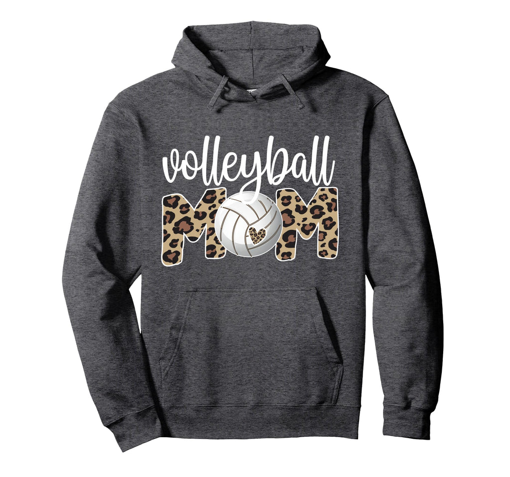 Volleyball Mom Proud Mother Hoodie - Casual Everyday Wear Unisex - T-Shirt, Sweatshirt, Hoodie