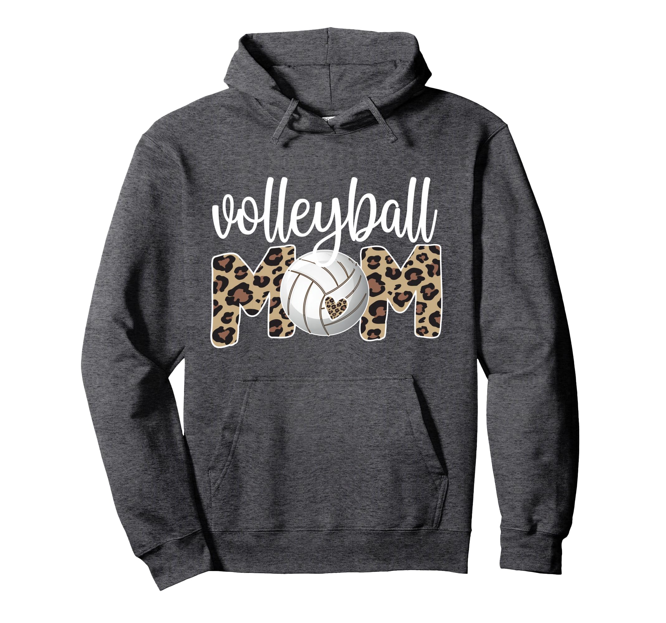 Volleyball Mom Proud Mother Hoodie - Casual Everyday Wear Unisex - T-Shirt, Sweatshirt, Hoodie