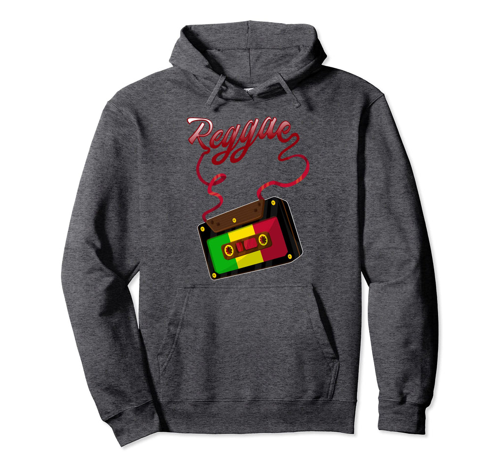 Reggae Music Cassette Tape Jamaica Rasta Hoodie - Streetwear Style Unisex - T-Shirt, Sweatshirt, Hoodie