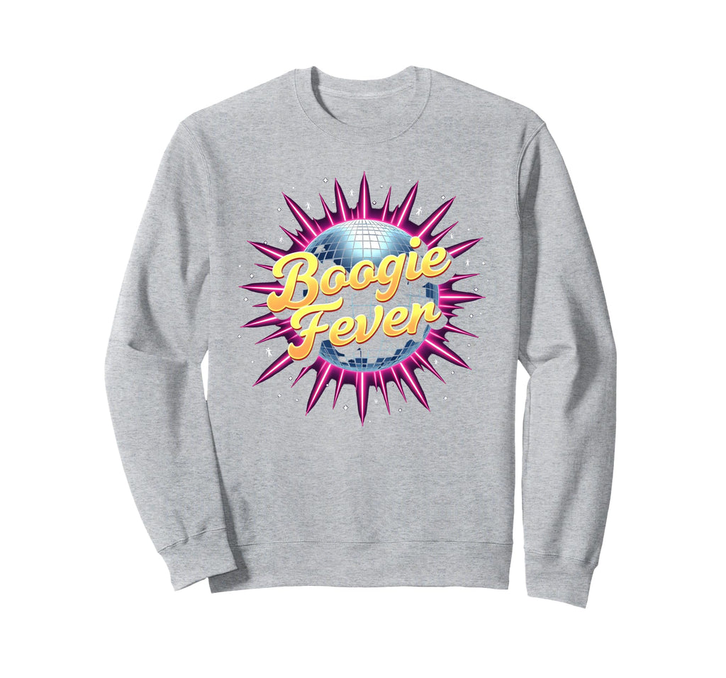 Disco Boogie Fever Dance Party Sweatshirt - Aesthetic Graphic for Adults - T-Shirt, Sweatshirt, Hoodie