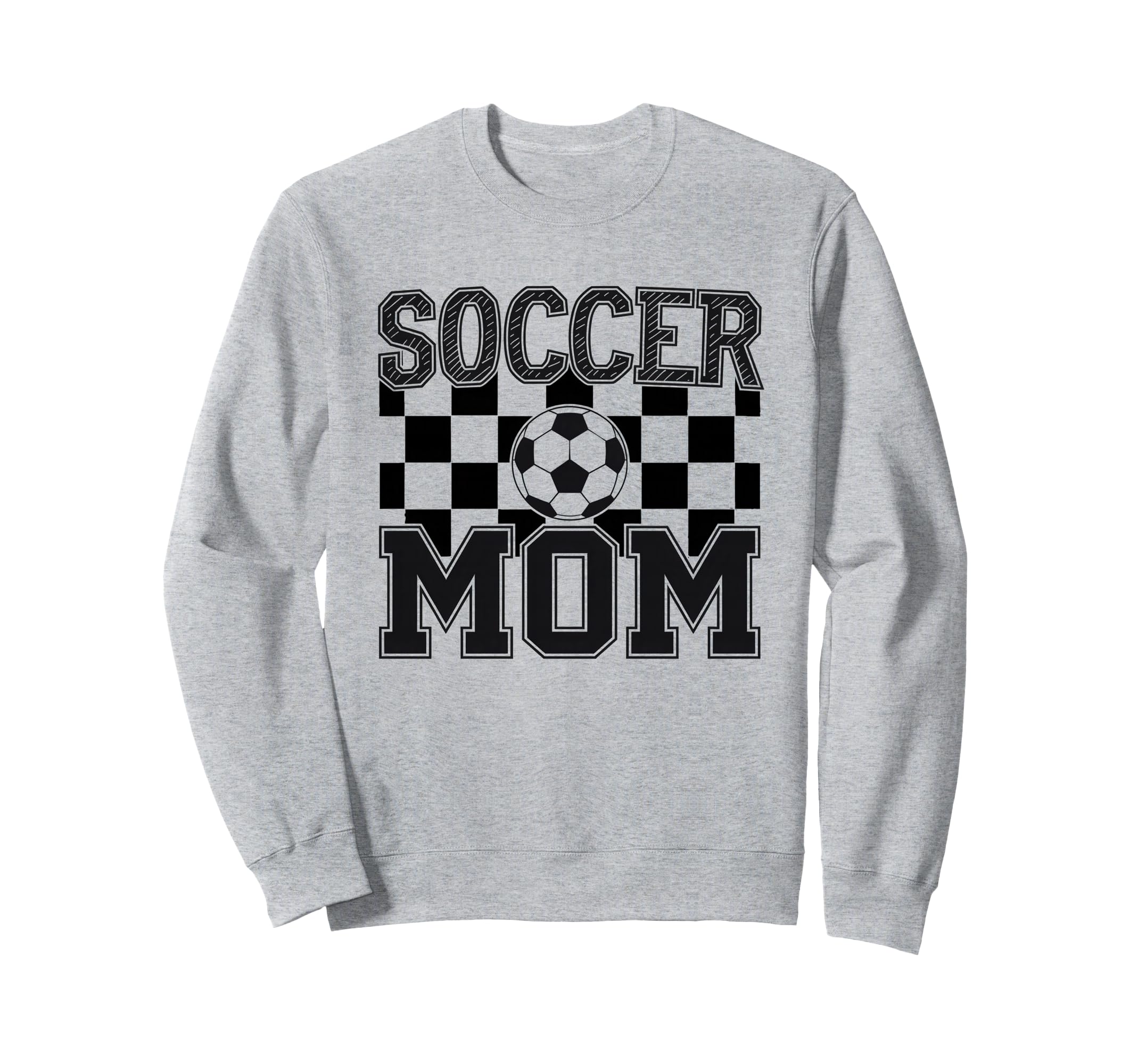 Groovy Soccer Mom Mother Soccer Mom Sweatshirt - Trendy Graphic Men Women - T-Shirt, Sweatshirt, Hoodie