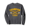 Champion Flashes Soccer Ball 2025 Sweatshirt - Minimalist Print for Adults - T-Shirt, Sweatshirt, Hoodie
