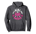 This Runs Jesus And Soccer Gifts Hoodie - Graphic Print for Adults - T-Shirt, Sweatshirt, Hoodie