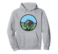 Minimalist Half Dome Yosemite National Hoodie - Trendy Graphic Men Women - T-Shirt, Sweatshirt, Hoodie