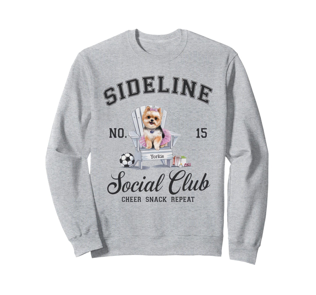 Sideline Social Club Soccer Mom Game Sweatshirt - Graphic Print for Adults - T-Shirt, Sweatshirt, Hoodie