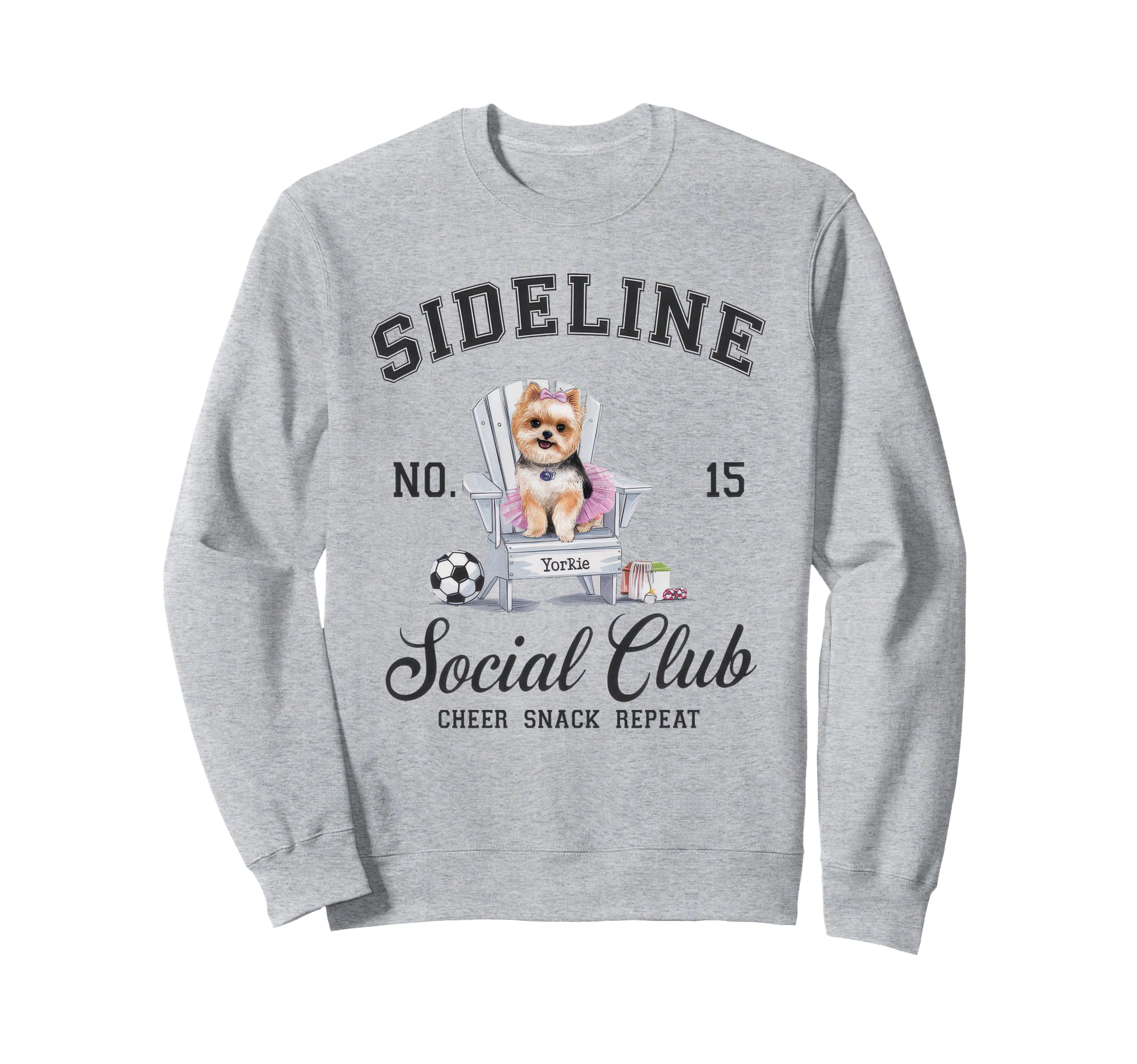 Sideline Social Club Soccer Mom Sweatshirt - Minimalist Print Men Women - T-Shirt, Sweatshirt, Hoodie